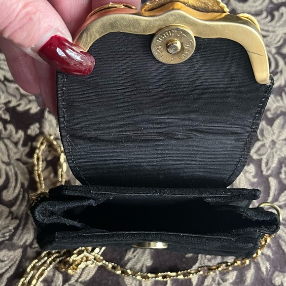 Evening Bag Black Suede - Picture 6 of 7